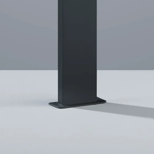 FAROLHA DE LIGAÇÃO EXTERNA 9 W 3000K ANTRACITE COM SENSOR IP54 100 CMCROCUS