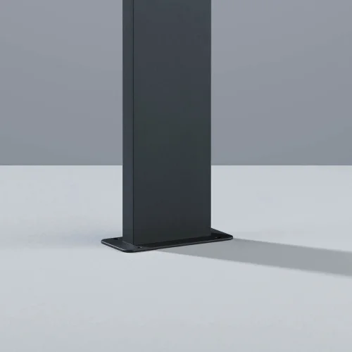 BALIZA DE LED EXTERIOR 9 W 3000K ANTRACITE COM SENSOR IP54 50 CM CROCUS