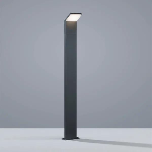 POSTEIRA DE LEVE 9 W 3000K ANTRACITE IP54 100 CM CROCUS POSTEIRA DE LEVE 9 W 3000K ANTRACITE IP54 100 CM CROCUS