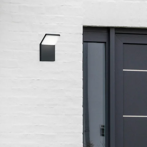 CANDEEIRO DE PAREDE EXTERIOR LED 9 W 3000K ANTRACITE IP54 CROCUS CANDEEIRO DE PAREDE EXTERIOR LED 9 W 3000K ANTRACITE IP54 CROCUS