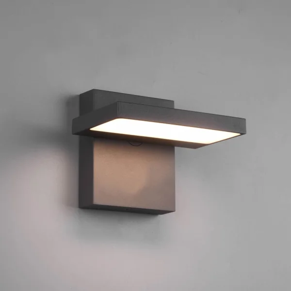 APLIQUE EXTERIOR LED 8 W 3000K ANTRACITA IP54 BROMELIA APLIQUE EXTERIOR LED 8 W 3000K ANTRACITA IP54 BROMELIA