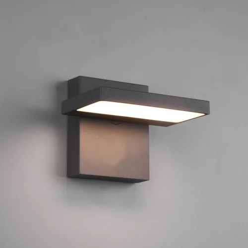 APLIQUE EXTERIOR LED 8 W 3000K ANTRACITA IP54 BROMELIA APLIQUE EXTERIOR LED 8 W 3000K ANTRACITA IP54 BROMELIA