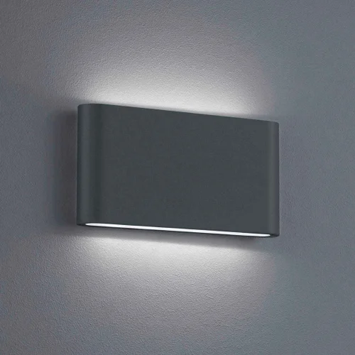 APLIQUE LED EXTERIOR TUERIS 2x4.5W 3000K ANTRACITA