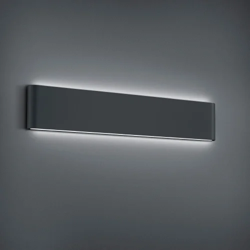 APLIQUE LED EXTERIOR TUERIS 2x8W 3000K ANTRACITA