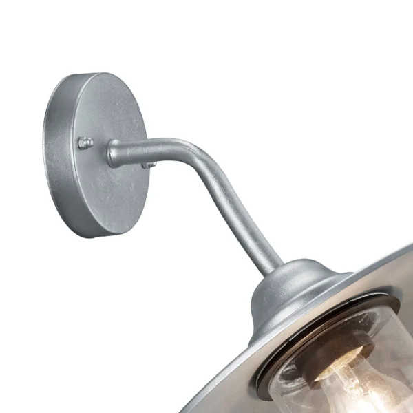 APLIQUE EXTERIOR E27 IP44 ZINC TULSI