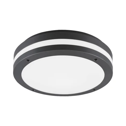 PLAFÓN EXTERIOR LED 12 W 3000K ANTRACITA OSAGE