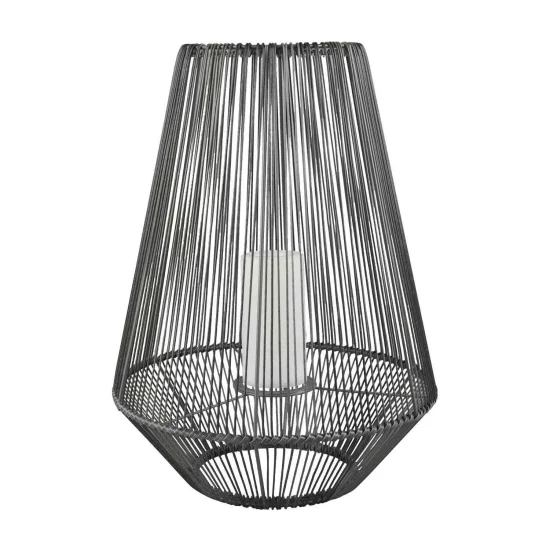 FAROL DE EXTERIOR SMD LED 2 W SOLAR 51 CM NEGRO RIVER 2