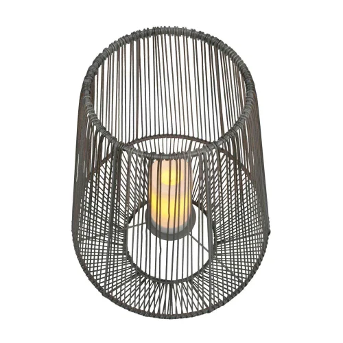 FAROL DE EXTERIOR SMD LED 2 W SOLAR 51 CM NEGRO RIVER FAROL DE EXTERIOR SMD LED 2 W SOLAR 51 CM NEGRO RIVER