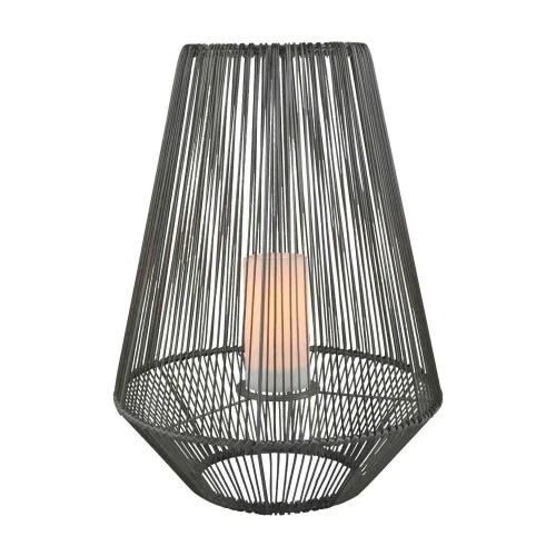 FAROL DE EXTERIOR SMD LED 2 W SOLAR 51 CM NEGRO RIVER FAROL DE EXTERIOR SMD LED 2 W SOLAR 51 CM NEGRO RIVER