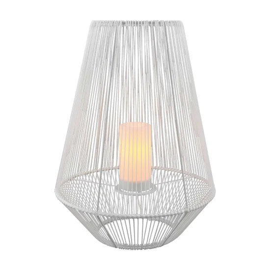 FAROL DE EXTERIOR SMD LED 2 W  SOLAR 51 CM BLANCO RIVER 2