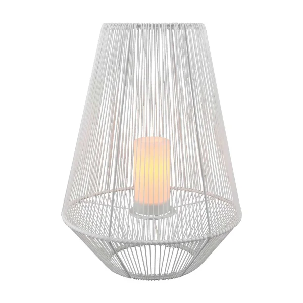 FAROL DE EXTERIOR SMD LED 2 W  SOLAR 51 CM BLANCO RIVER FAROL DE EXTERIOR SMD LED 2 W  SOLAR 51 CM BLANCO RIVER