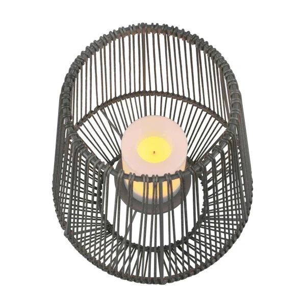 FAROL DE EXTERIOR SMD LED 2 W SOLAR 30 CM NEGRO RIVER FAROL DE EXTERIOR SMD LED 2 W SOLAR 30 CM NEGRO RIVER