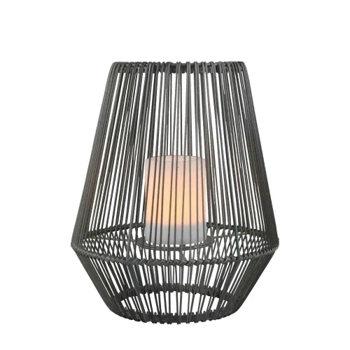 FAROL DE EXTERIOR SMD LED 2 W SOLAR 30 CM NEGRO RIVER FAROL DE EXTERIOR SMD LED 2 W SOLAR 30 CM NEGRO RIVER