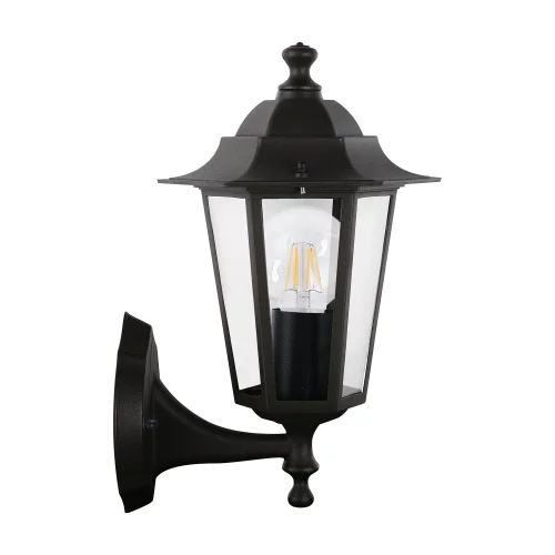 HEXAGONAL PRETO APPLIQUE EXTERIOR E27