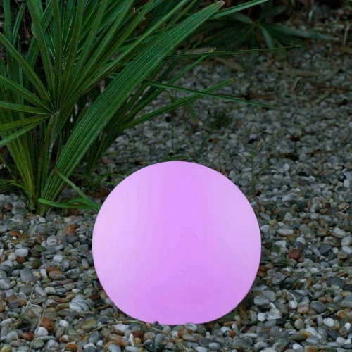 LÂMPADAS SOLAR ESFÉRICAS DE EXTERIOR BULY 20 + BATERIA RECARREGÁVEL + RGB FLUTUANTE