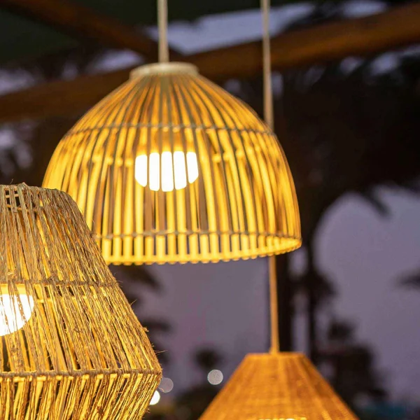 LÁMPARA COLGANTE EXTERIOR SIN CABLE REONA 30 BATERIA RECARGABLE