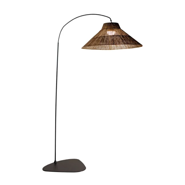 LÂMPADA DE CHÃO DE ARCO SEM FIOS NIZA BATERIA RECARREGÁVEL