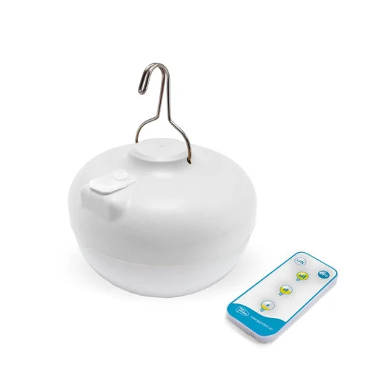 AMPOLA PORTÁTIL 9W RECARREGÁVEL BRANCA CHERRY