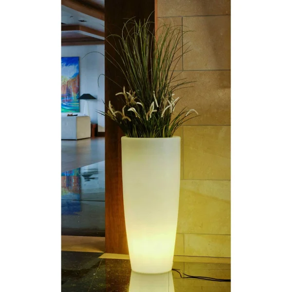 MACETERO BAMBU EXTERIOR 90CM CABO FRIO DE LUZ LED MACETERO BAMBU EXTERIOR 90CM CABO FRIO DE LUZ LED