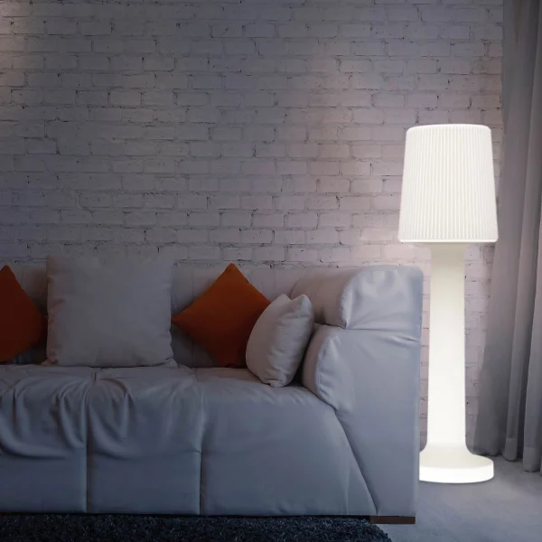 LÂMPADA DE PISO AO AR LIVRE CARMEN 110 CABO LUZ FRIA