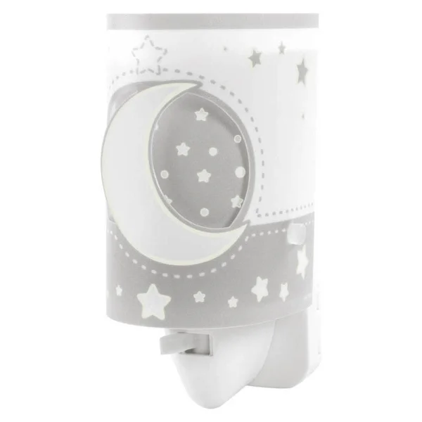 QUITAMIEDOS INFANTIL LUNA GRIS