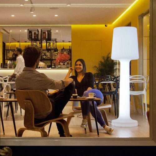 LÂMPADA DE PISO AO AR LIVRE CARMEN 165 CABO LUZ FRIA