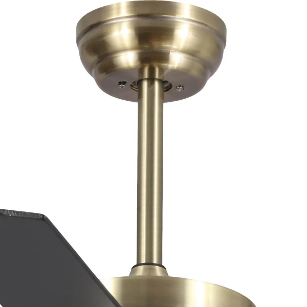 VENTILADOR DE TECTO LED LORENZO 16W DE COURO