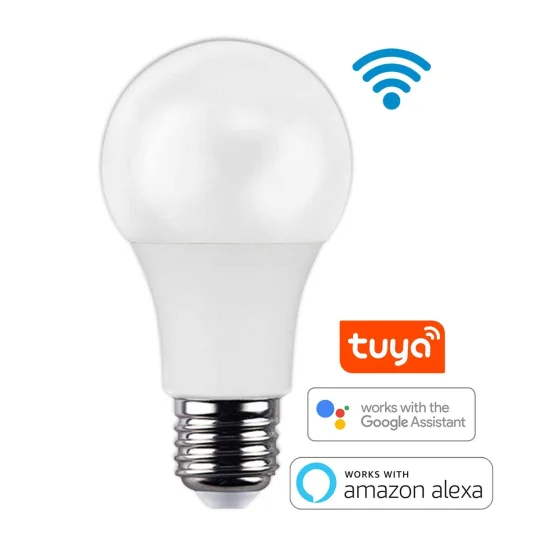 LÂMPADA LED E27 A60 WIFI 10W RGB