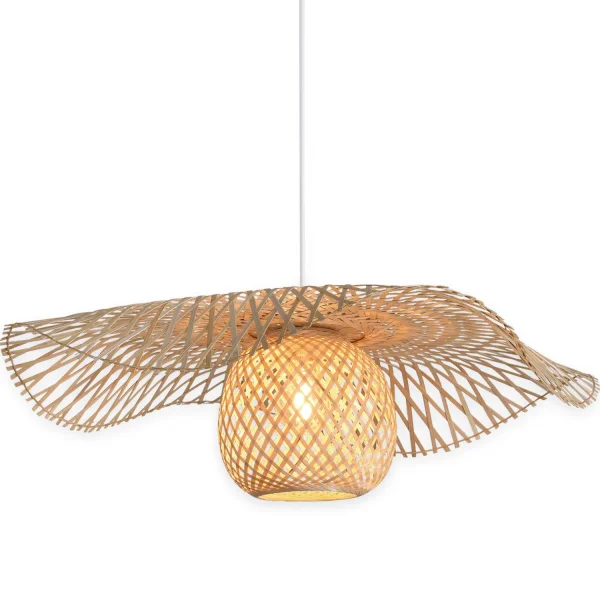 LÁMPARA DE TECHO BAMBÚ GRANDE E27 NALANI