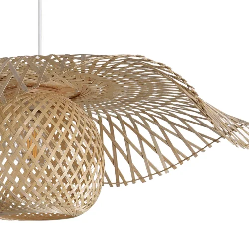 LÁMPARA DE TECHO BAMBÚ GRANDE E27 NALANI