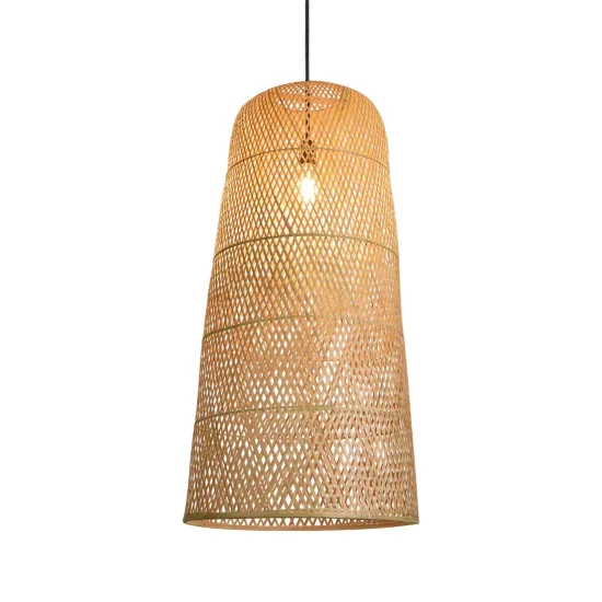 LÁMPARA DE TECHO BAMBÚ MEDIANA E27 MOANA 2