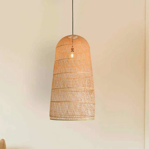 LÁMPARA DE TECHO BAMBÚ GRANDE E27 MOANA LÁMPARA DE TECHO BAMBÚ GRANDE E27 MOANA