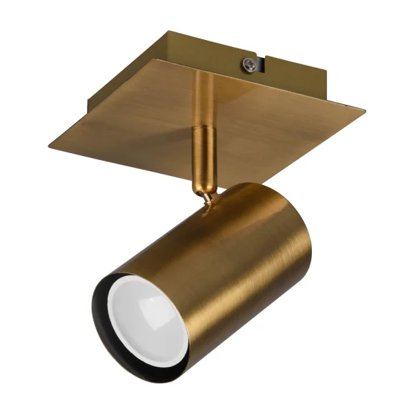 FOCO GRAFTON 1 LUZ LATÓN ANTIGUO