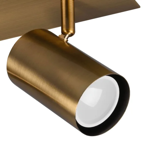 FOCO GRAFTON DE 2 LUCES LATÓN ANTIGUO