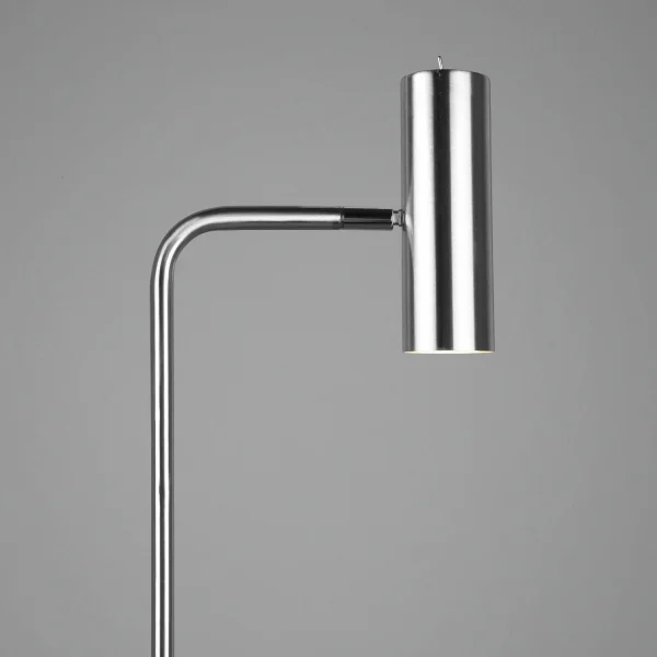 LÁMPARA DE PIE GRAFTON NÍQUEL MATE