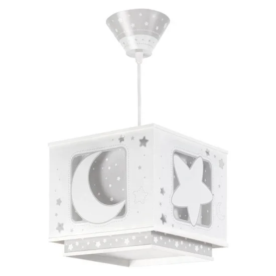 Decore o quarto com uma Candeeiro Infantil Lua Cinza | Lúzete