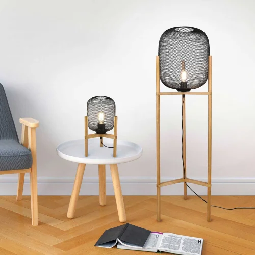 LÁMPARA DE MESA E27 BECCA