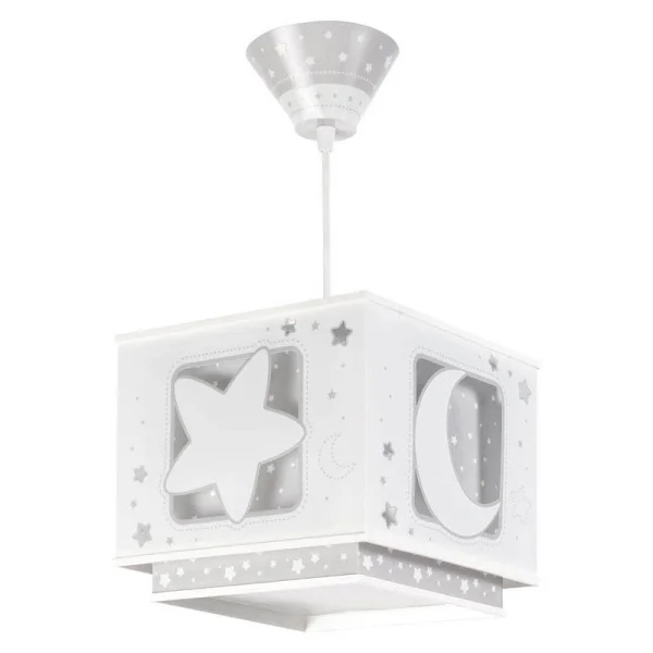 Decore o quarto com uma Candeeiro Infantil Lua Cinza | Lúzete