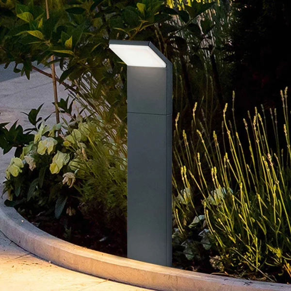 POSTEIRA DE LEVE 9 W 3000K ANTRACITE IP54 50 CM CROCUS