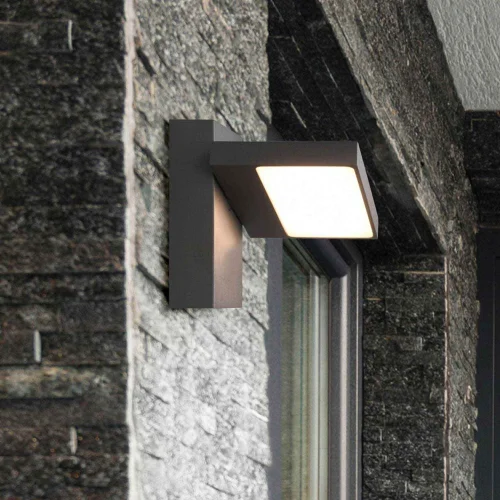 APLIQUE EXTERIOR LED 8 W 3000K ANTRACITA IP54 BROMELIA APLIQUE EXTERIOR LED 8 W 3000K ANTRACITA IP54 BROMELIA