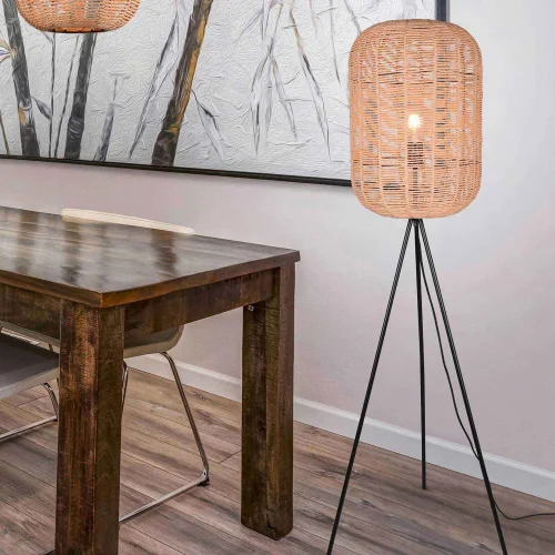 CANDEEIRO DE CHÃO Ø35 CM SISAL E27 OLAV