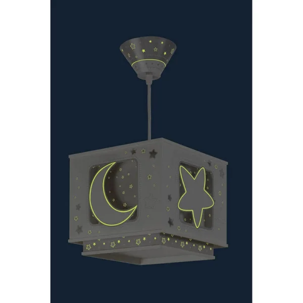 Decore o quarto com uma Candeeiro Infantil Lua Cinza | Lúzete