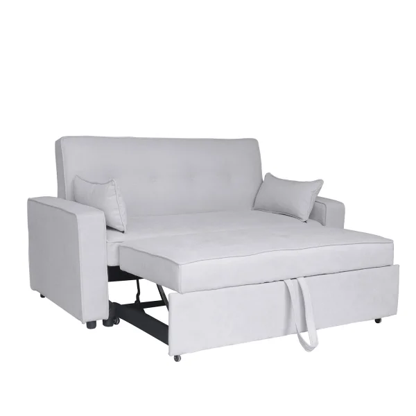 SOFÁ CAMA GRIS CLARO LEXIE