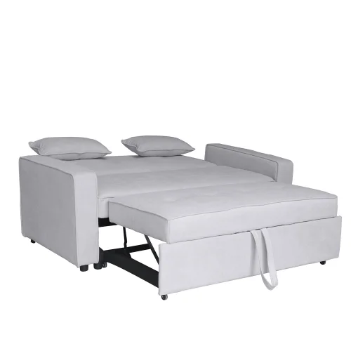 SOFÁ CAMA GRIS CLARO LEXIE