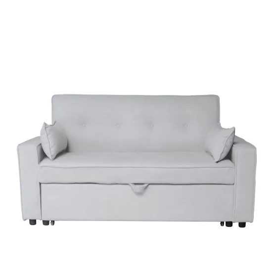 SOFÁ CAMA GRIS CLARO LEXIE