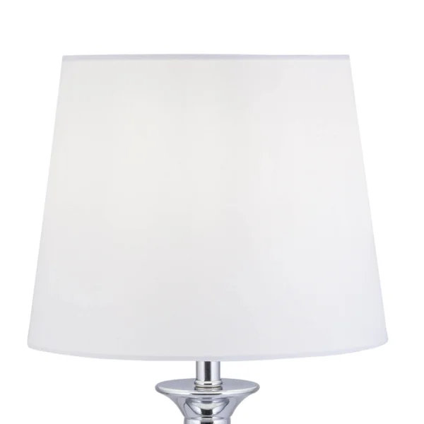 CANDEEIRO DE MESA CROMADO E27 CONSTANZA