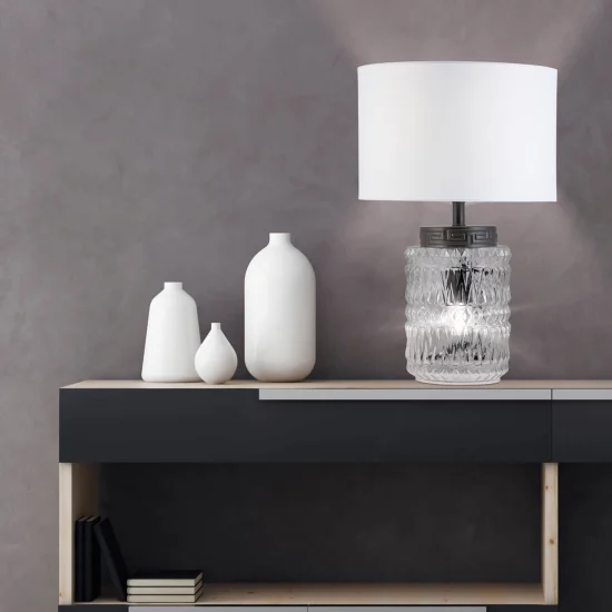 CANDEEIRO DE MESA DE CRISTAL E27 ERIKSSON