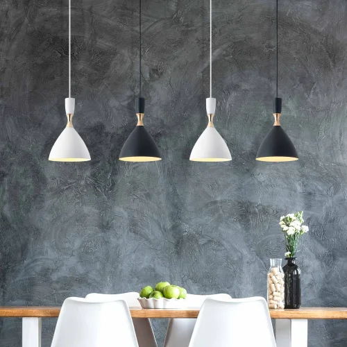 CANDEEIRO DE TECTO PRETO/OURO BRICE