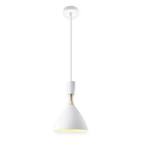 CANDEEIRO DE TECTO BRANCO/DOURADO BRICE CANDEEIRO DE TECTO BRANCO/DOURADO BRICE