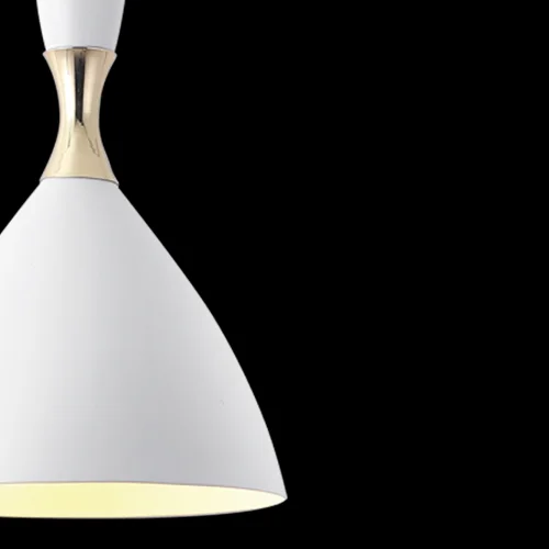 CANDEEIRO DE TECTO BRANCO/DOURADO BRICE CANDEEIRO DE TECTO BRANCO/DOURADO BRICE